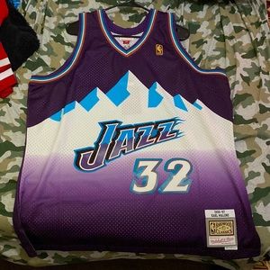 NWT- Utah Karl Malone “the mailman” hardwood classic size 2XL